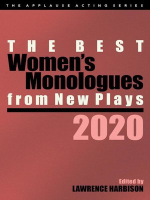 cover image of The Best Women's Monologues from New Plays, 2020